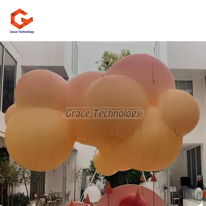 Hot Sale Giant Inflatable Cloud, Inflatable Hanging Cloud for Advertising