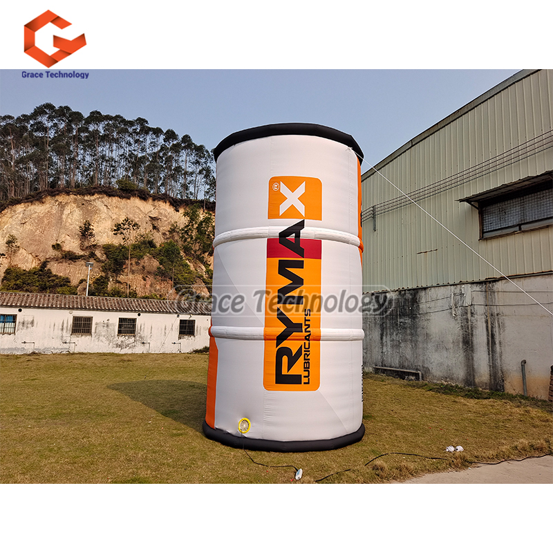 Inflatable Product Replicas Brand Packaging Oil Bottle Replicas
