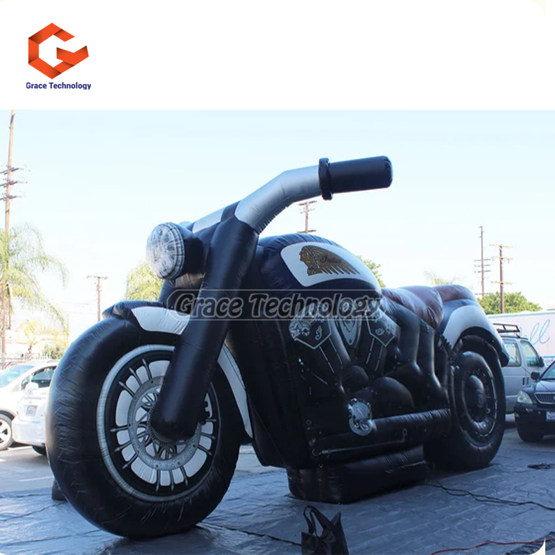 Outdoor Decoration Advertising Inflatable Motorcycle Customized Size/Color Inflatable Model