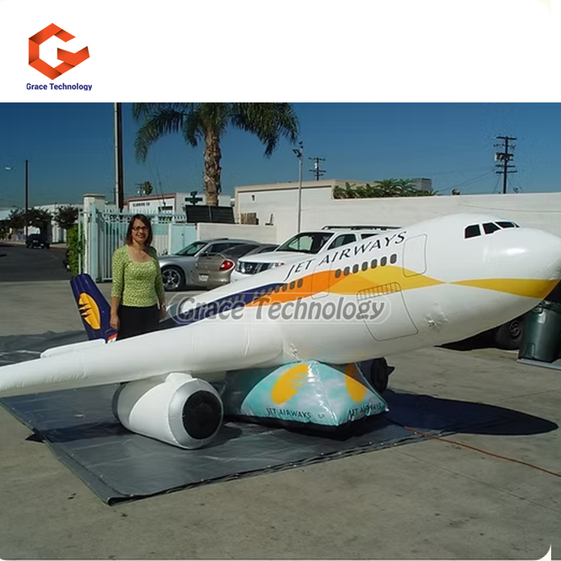 Inflatable Big Plane, Inflatable Giant Air Plane,Inflatable Factory Produce Inflatable Airplane