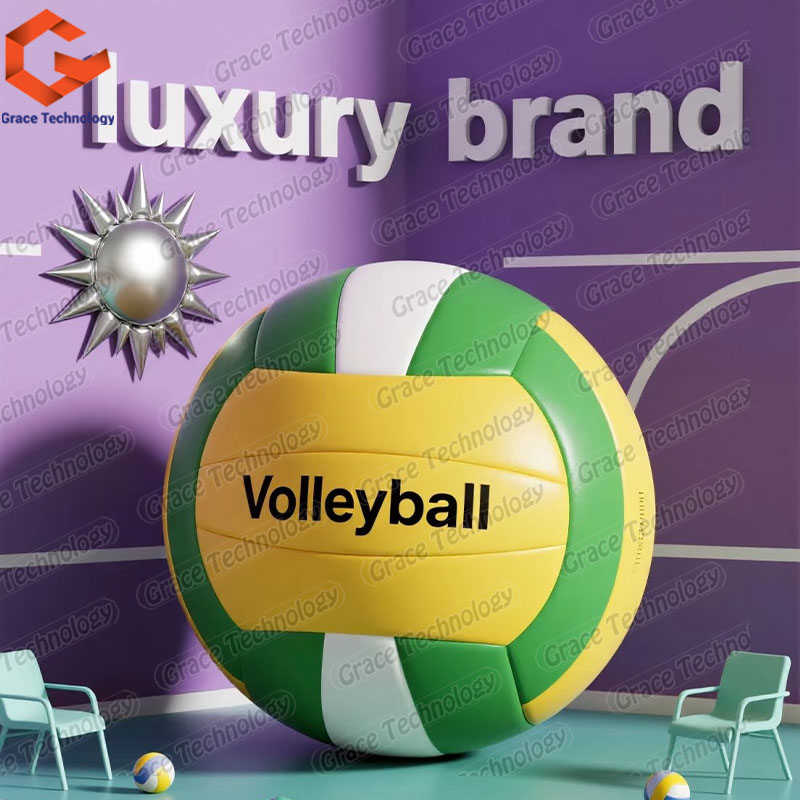 Custom Logo Giant Advertising Inflatable PVC Big Beach Ball Colour Spray Painting Big Inflatable Volleyball Ball