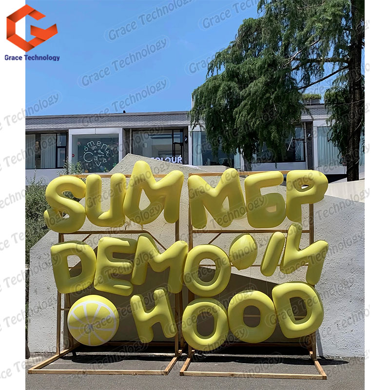 Alphabet Inflatable Text Balloon for Advertising Party & Event Decorations