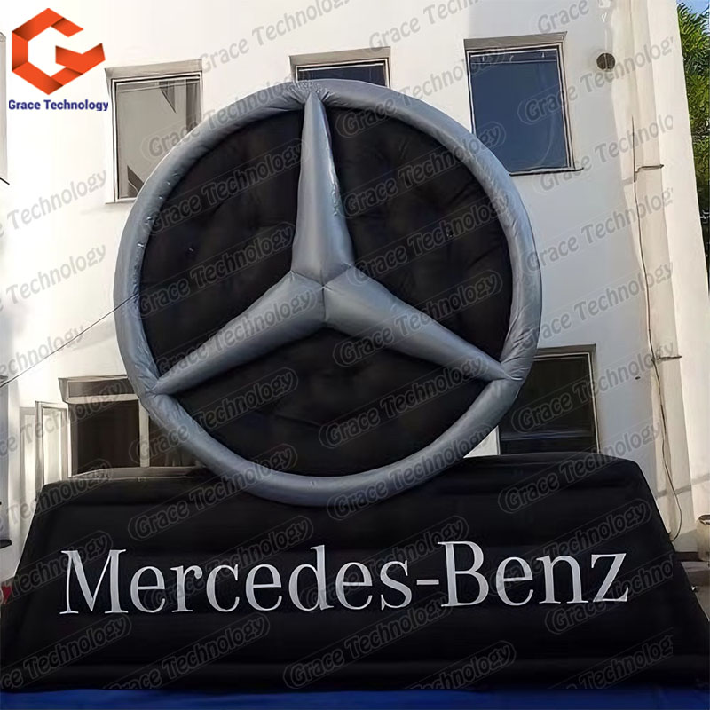 Custom logo Letter Large Giant Business Outdoor Mobile Display Advertising Decoration Blow up Balloon Billboard Inflatable Signs