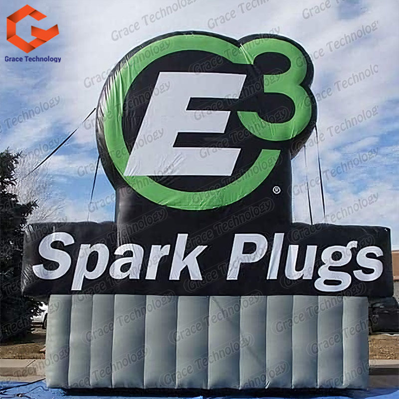 Custom logo Letter Large Giant Business Outdoor Mobile Display Advertising Decoration Blow up Balloon Billboard Inflatable Signs