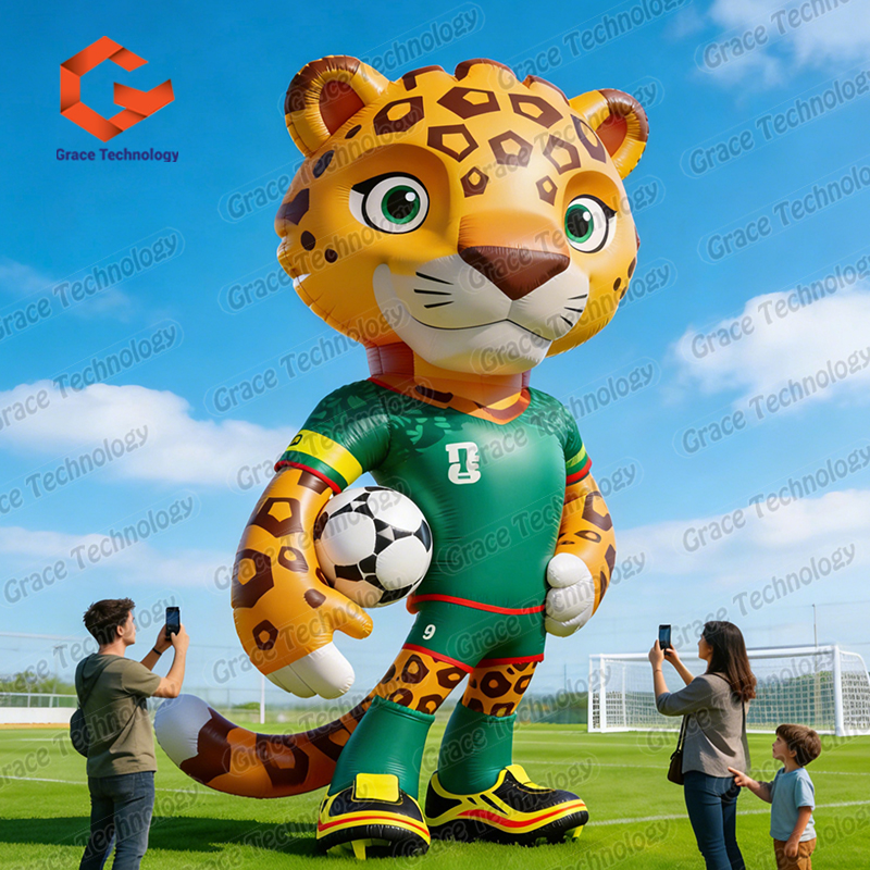2026 for Mexico Canada United States Mascot Merchandise Hercules Cup Figurine Football Doll Sports Decorative Ornament