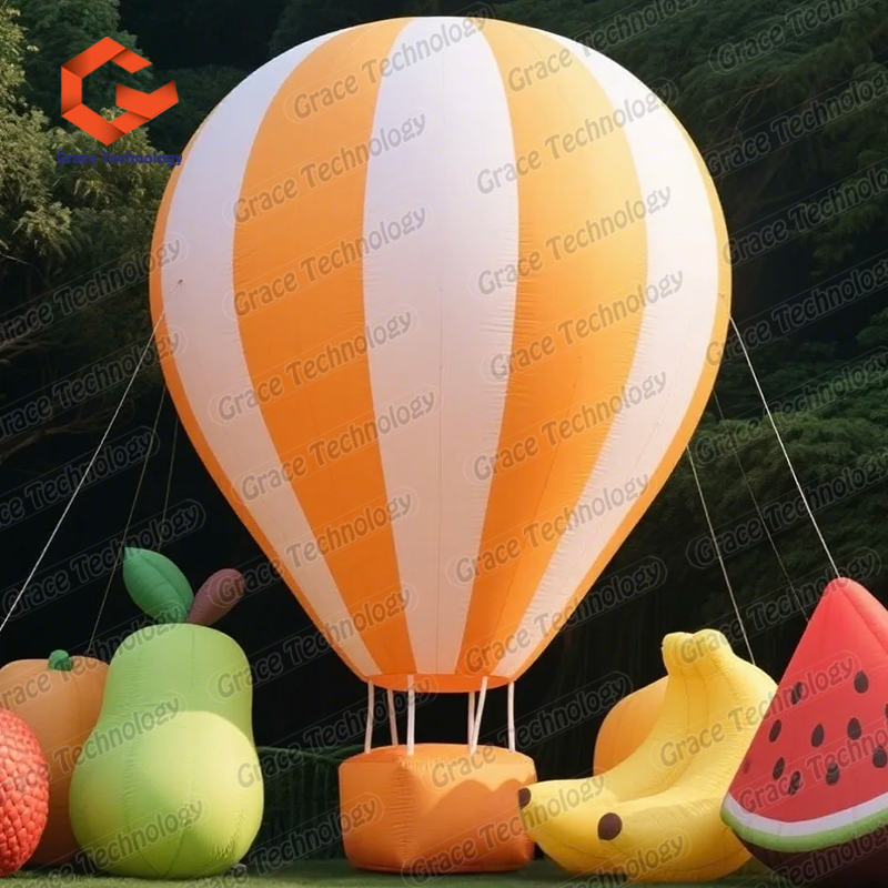 Factory Direct Custom Inflatable Hot Air Balloon for Advertising for Event Promotion Outdoor Festivals with High Quality