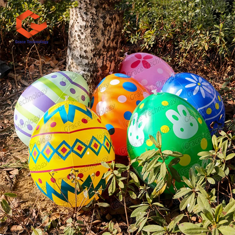 large inflatable easter egg, outdoor decoration easter inflatable egg