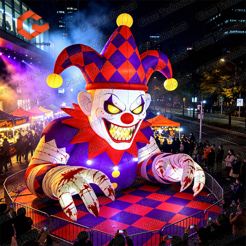 Giant Inflatable Clown Mascot Balloon Party Events Decoration Clown Inflatable Models for Festival Holidays