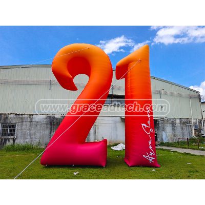 Giant Inflatable Letters Custom Inflatable Numbers Logo for Advertising